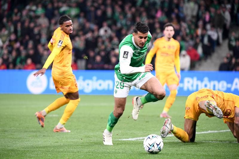 Football. Ligue 2 Play-offs. AS Saint-Etienne - Rodez Aveyron Football. 15.05.2026