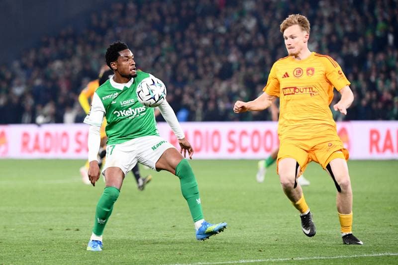 Football. Ligue 2 Play-offs. AS Saint-Etienne - Rodez Aveyron Football. 15.05.2026