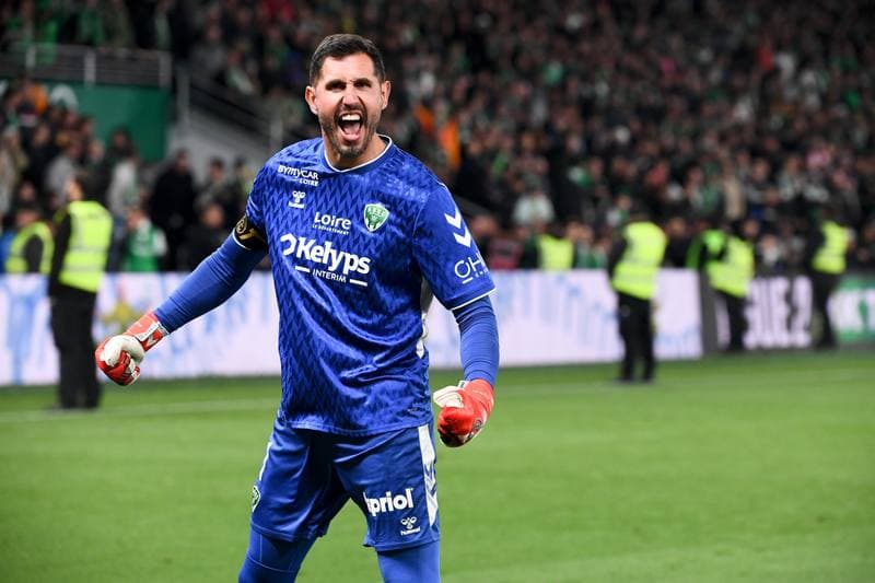 Football. Ligue 2 Play-offs. AS Saint-Etienne - Rodez Aveyron Football. 15.05.2026