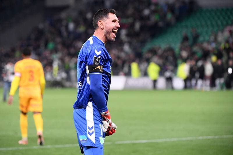 Football. Ligue 2 Play-offs. AS Saint-Etienne - Rodez Aveyron Football. 15.05.2026