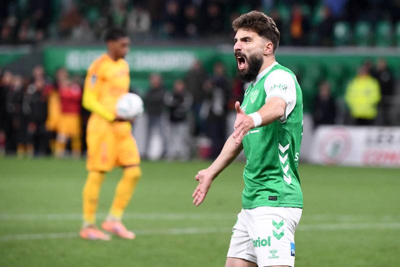 Football. Ligue 2 Play-offs. AS Saint-Etienne - Rodez Aveyron Football. 15.05.2026