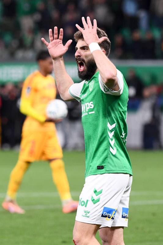Football. Ligue 2 Play-offs. AS Saint-Etienne - Rodez Aveyron Football. 15.05.2026