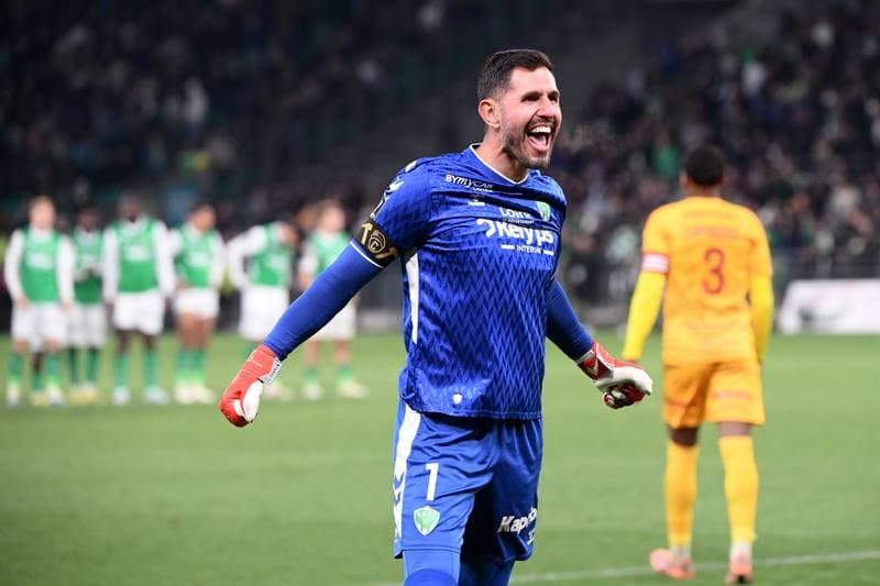 Football. Ligue 2 Play-offs. AS Saint-Etienne - Rodez Aveyron Football. 15.05.2026