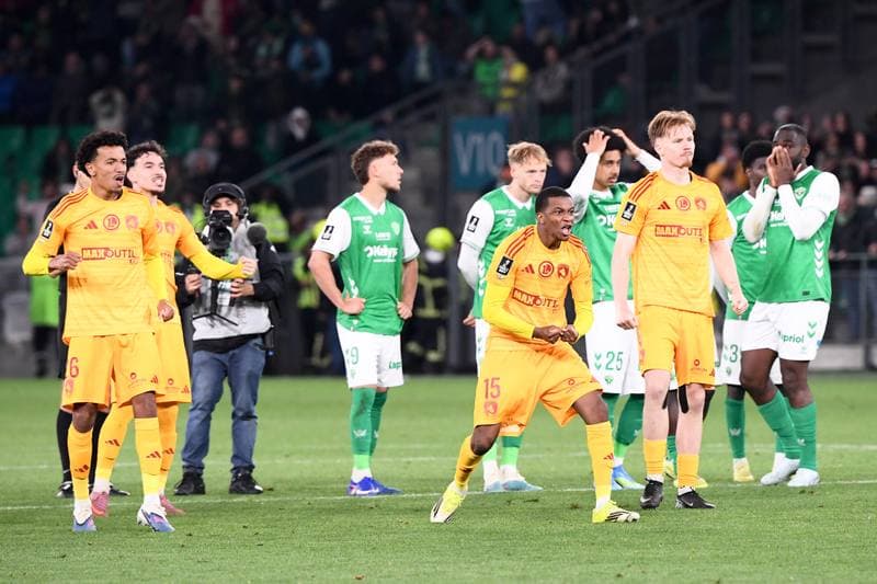Football. Ligue 2 Play-offs. AS Saint-Etienne - Rodez Aveyron Football. 15.05.2026