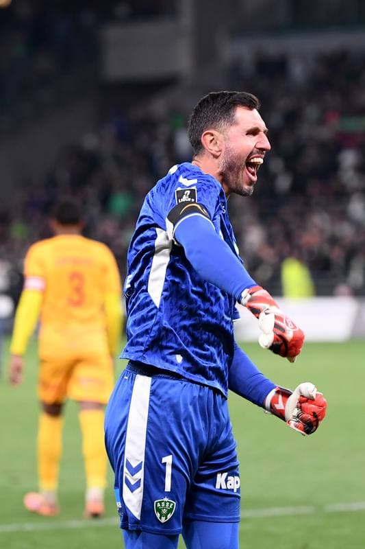 Football. Ligue 2 Play-offs. AS Saint-Etienne - Rodez Aveyron Football. 15.05.2026