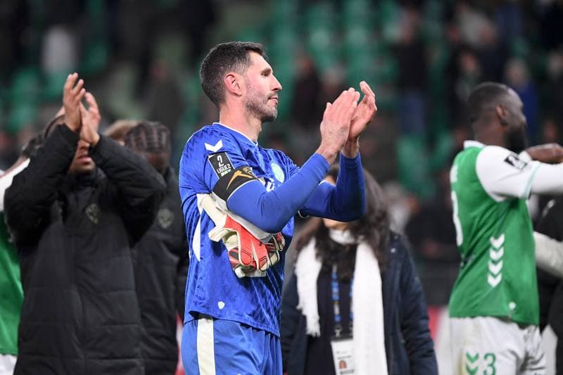 Football. Ligue 2 Play-offs. AS Saint-Etienne - Rodez Aveyron Football. 15.05.2026