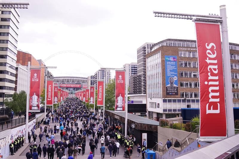 Football. Emirates FA Cup Final. Chelsea - Manchester City. 16.05.2026