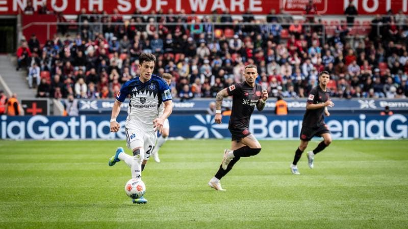 Football. German Bundesliga. Bayer 04 Leverkusen - Hamburger SV. 16.05.2026