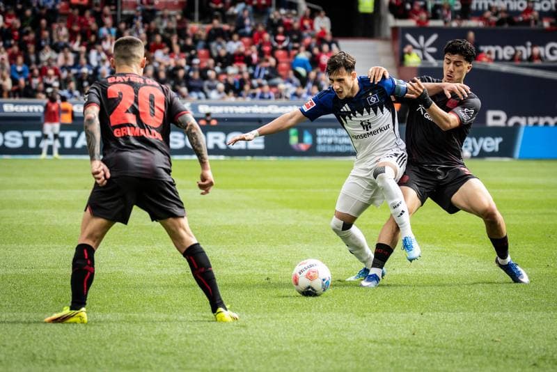 Football. German Bundesliga. Bayer 04 Leverkusen - Hamburger SV. 16.05.2026