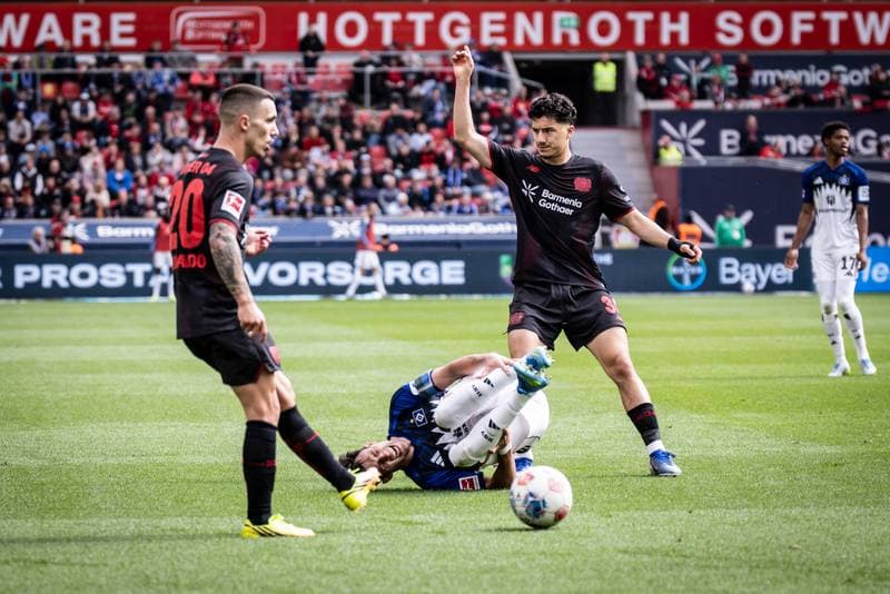 Football. German Bundesliga. Bayer 04 Leverkusen - Hamburger SV. 16.05.2026