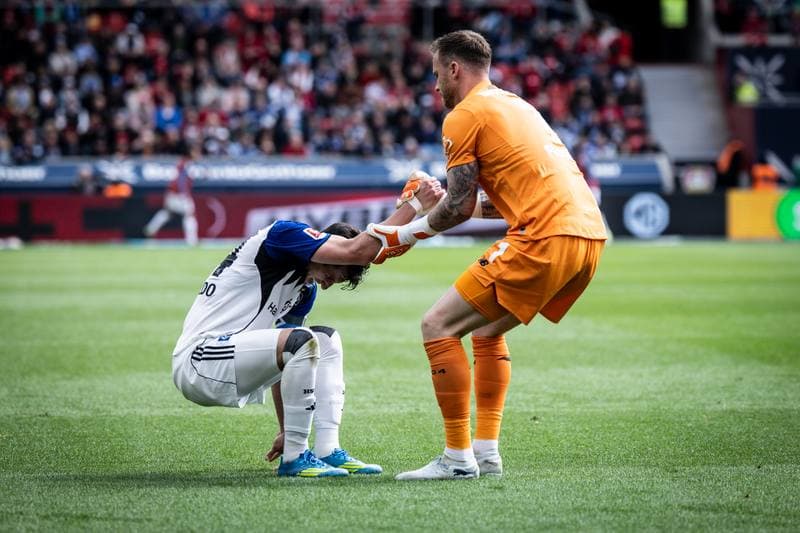 Football. German Bundesliga. Bayer 04 Leverkusen - Hamburger SV. 16.05.2026