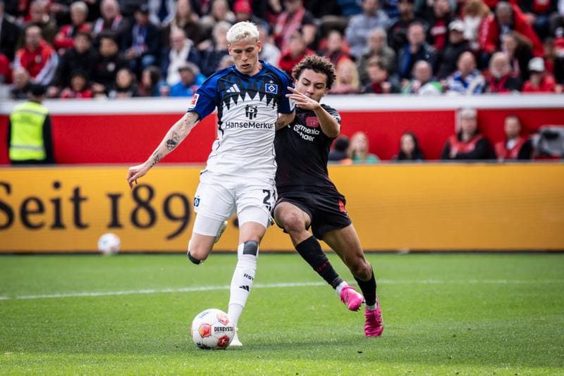 Football. German Bundesliga. Bayer 04 Leverkusen - Hamburger SV. 16.05.2026