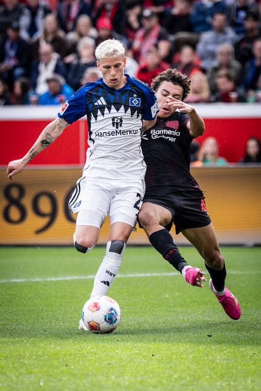 Football. German Bundesliga. Bayer 04 Leverkusen - Hamburger SV. 16.05.2026