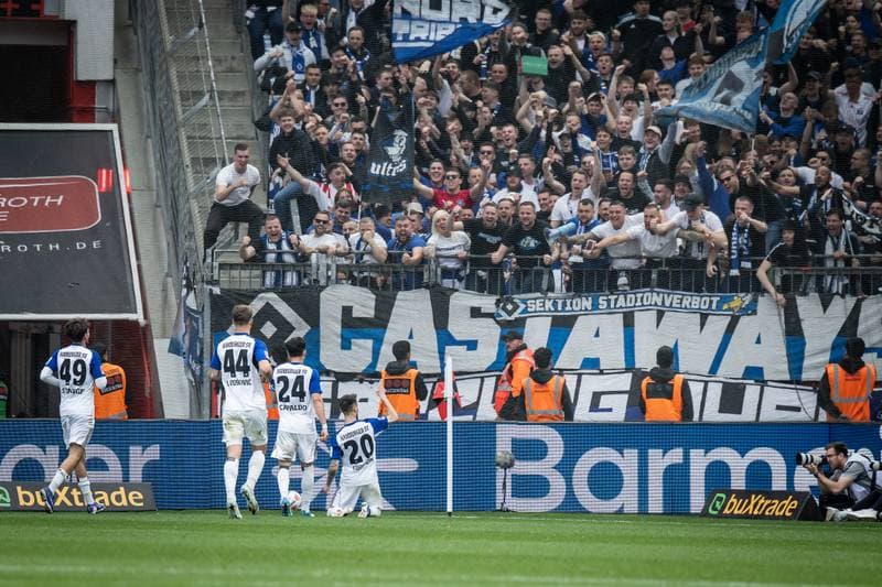 Football. German Bundesliga. Bayer 04 Leverkusen - Hamburger SV. 16.05.2026
