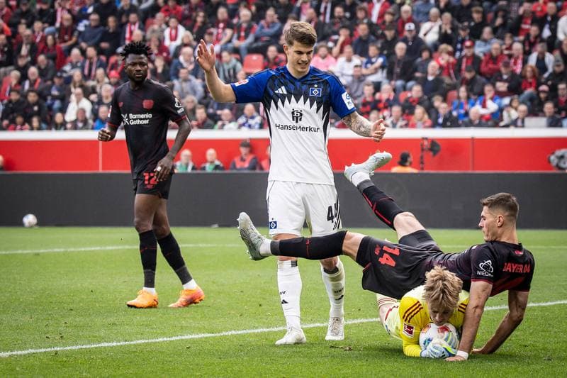 Football. German Bundesliga. Bayer 04 Leverkusen - Hamburger SV. 16.05.2026