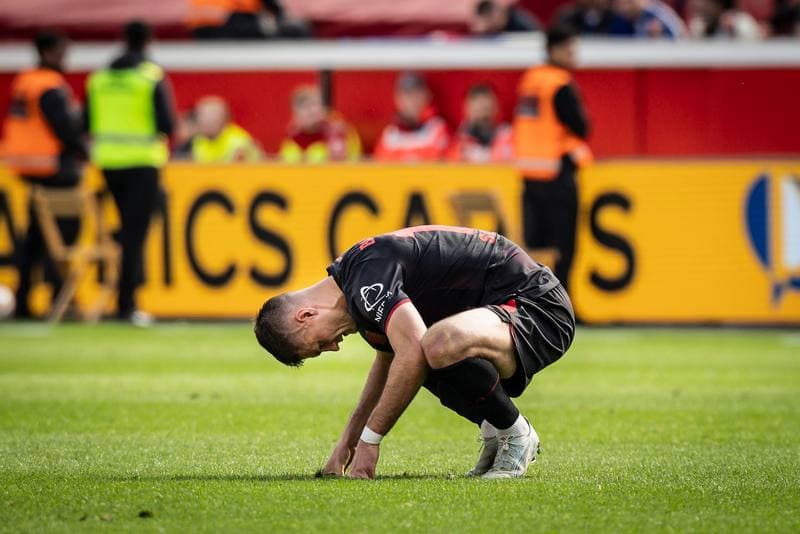 Football. German Bundesliga. Bayer 04 Leverkusen - Hamburger SV. 16.05.2026