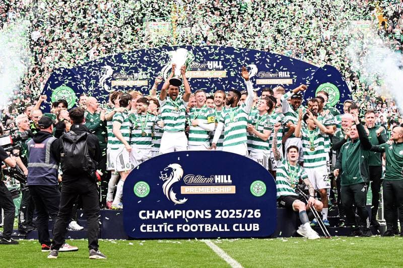 Football. William Hill Premiership. Celtic - Heart of Midlothian. 16.05.2026