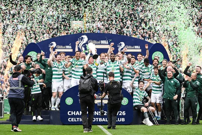 Football. William Hill Premiership. Celtic - Heart of Midlothian. 16.05.2026