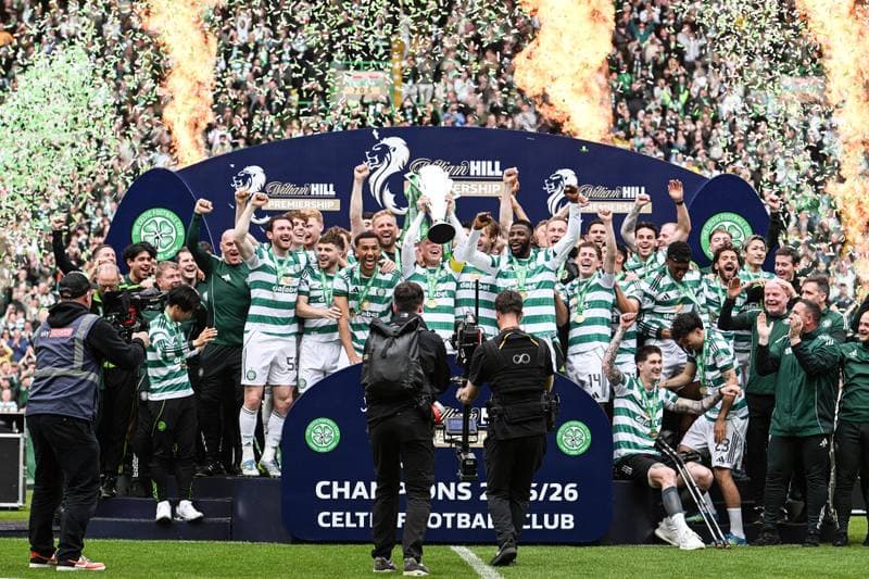 Football. William Hill Premiership. Celtic - Heart of Midlothian. 16.05.2026