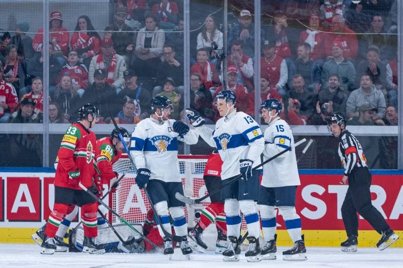 Ice Hockey. IIHF Ice Hockey World Championship. Hungary - Finland. 16.05.2026