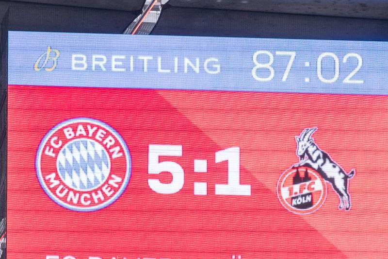 Football. Bundesliga. FC Bayern Munich - 1. FC Koln. 16.05.2026