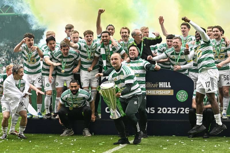 Football. William Hill Premiership. Celtic - Heart of Midlothian. 16.05.2026