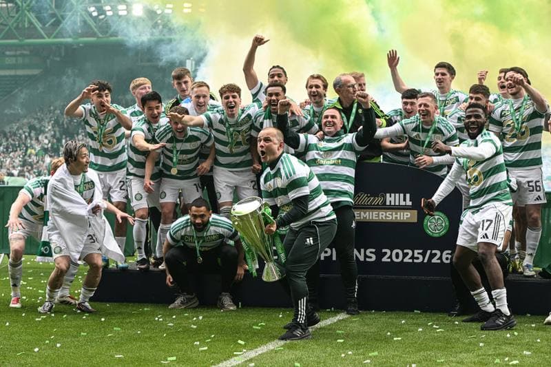 Football. William Hill Premiership. Celtic - Heart of Midlothian. 16.05.2026