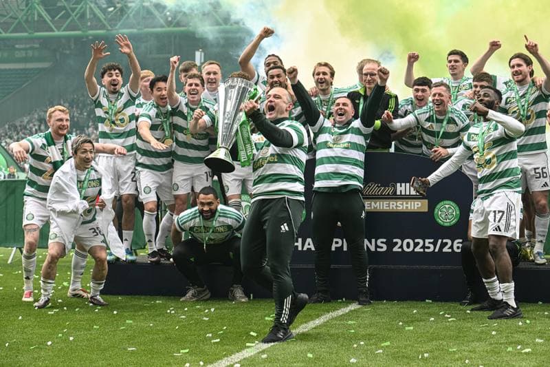 Football. William Hill Premiership. Celtic - Heart of Midlothian. 16.05.2026