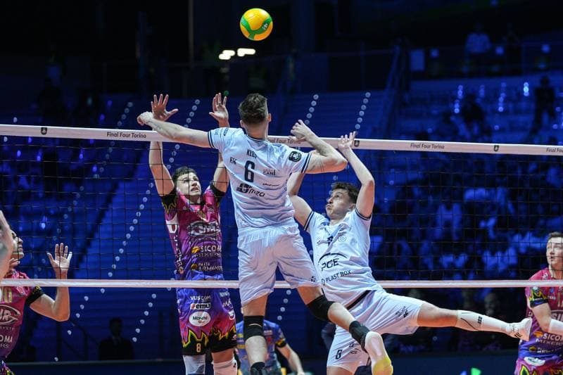 Volleyball. CEV Champions League. PGE Projekt Warszawa - Sir Sicoma Monini Perugia. 16.05.2026