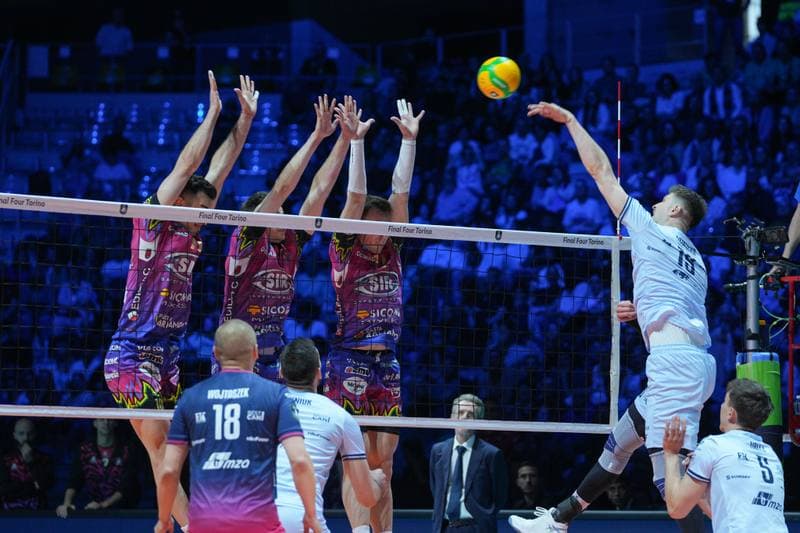 Volleyball. CEV Champions League. PGE Projekt Warszawa - Sir Sicoma Monini Perugia. 16.05.2026