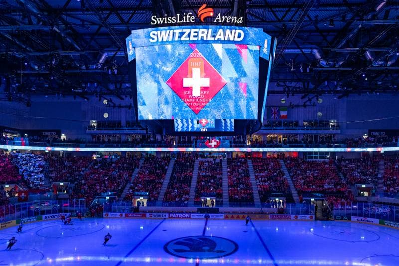 Ice Hockey. IIHF Ice Hockey World Championship. Switzerland - Latvia. 16.05.2026