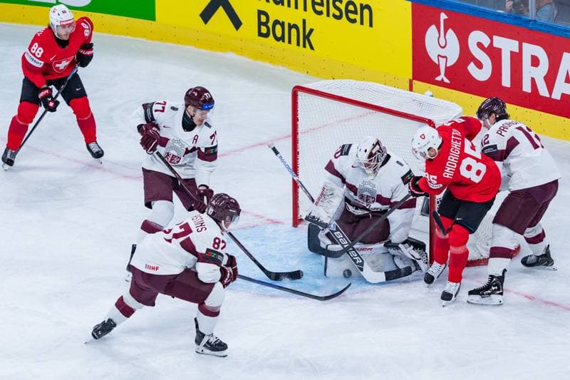 Ice Hockey. IIHF Ice Hockey World Championship. Switzerland - Latvia. 16.05.2026