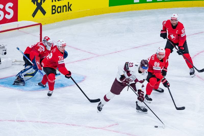 Ice Hockey. IIHF Ice Hockey World Championship. Switzerland - Latvia. 16.05.2026
