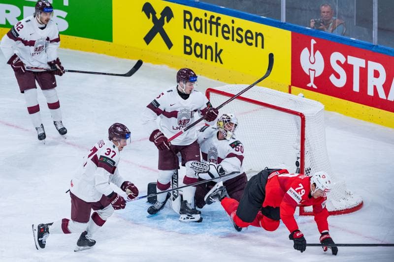 Ice Hockey. IIHF Ice Hockey World Championship. Switzerland - Latvia. 16.05.2026