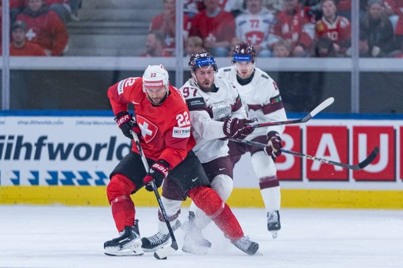 Ice Hockey. IIHF Ice Hockey World Championship. Switzerland - Latvia. 16.05.2026