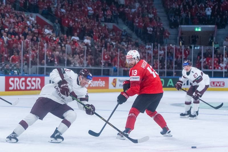 Ice Hockey. IIHF Ice Hockey World Championship. Switzerland - Latvia. 16.05.2026