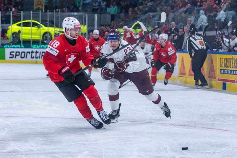 Ice Hockey. IIHF Ice Hockey World Championship. Switzerland - Latvia. 16.05.2026