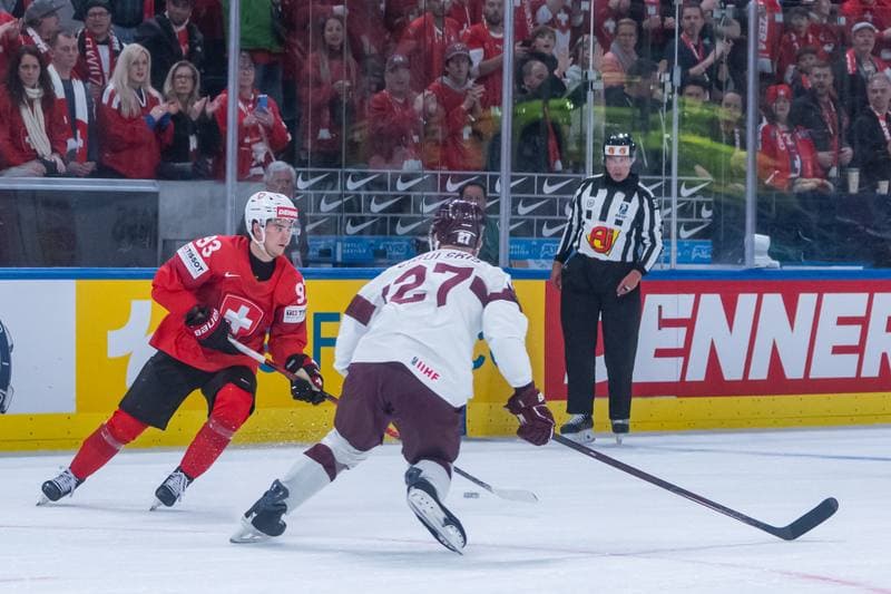 Ice Hockey. IIHF Ice Hockey World Championship. Switzerland - Latvia. 16.05.2026