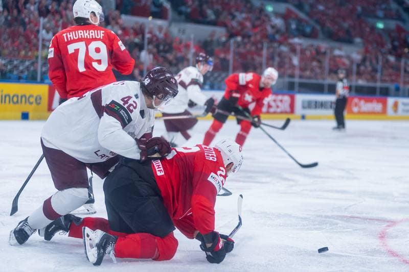 Ice Hockey. IIHF Ice Hockey World Championship. Switzerland - Latvia. 16.05.2026