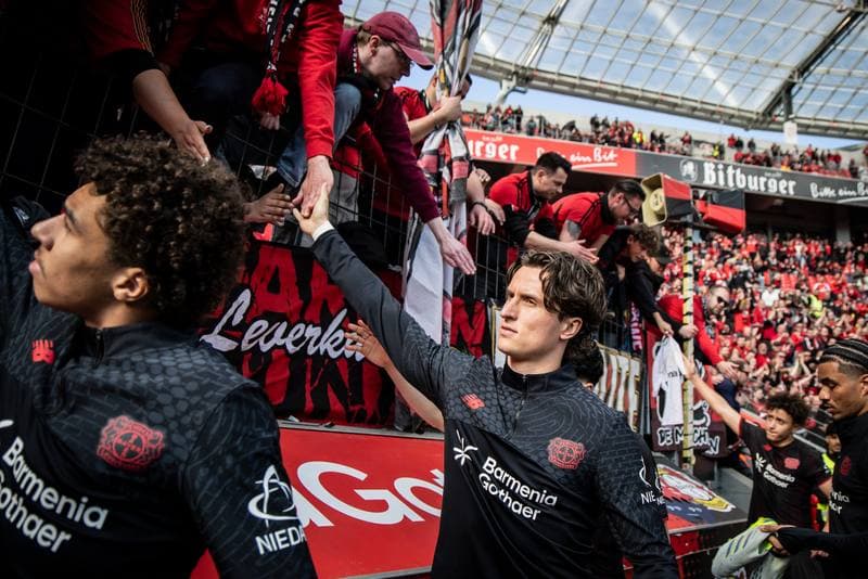 Football. German Bundesliga. Bayer 04 Leverkusen - Hamburger SV. 16.05.2026