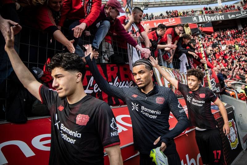 Football. German Bundesliga. Bayer 04 Leverkusen - Hamburger SV. 16.05.2026