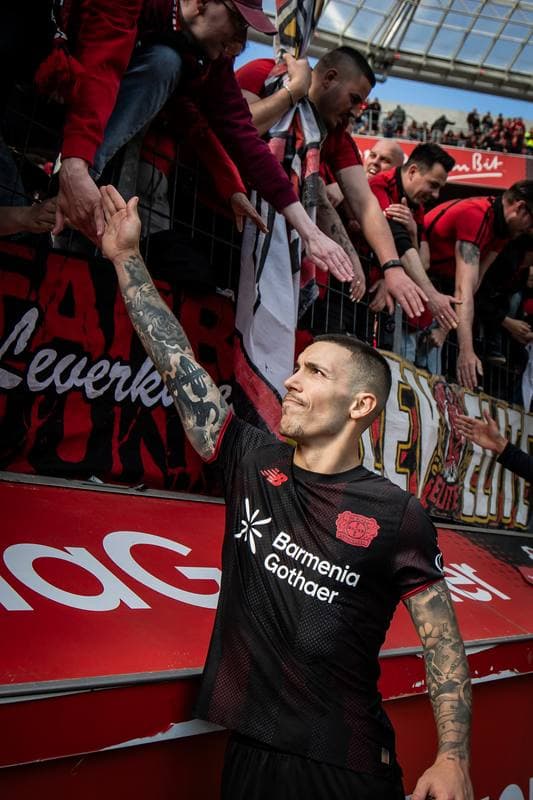 Football. German Bundesliga. Bayer 04 Leverkusen - Hamburger SV. 16.05.2026