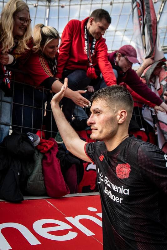 Football. German Bundesliga. Bayer 04 Leverkusen - Hamburger SV. 16.05.2026