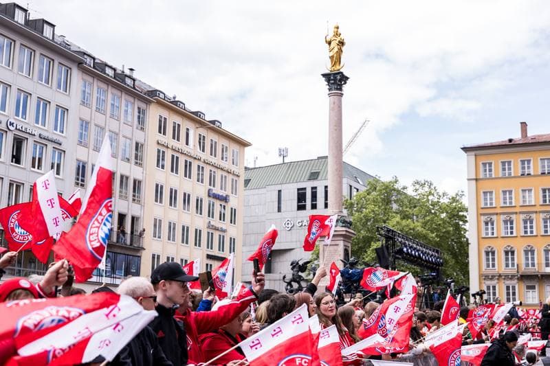 Football. Bayern Munich. Meisterfeier. 17.05.2026