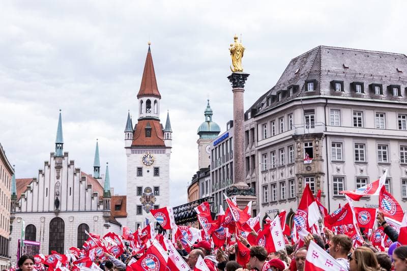 Football. Bayern Munich. Meisterfeier. 17.05.2026