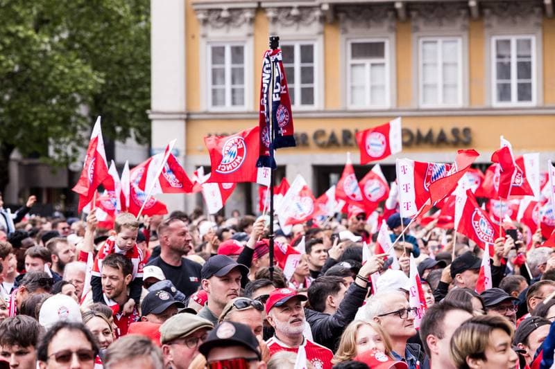 Football. Bayern Munich. Meisterfeier. 17.05.2026