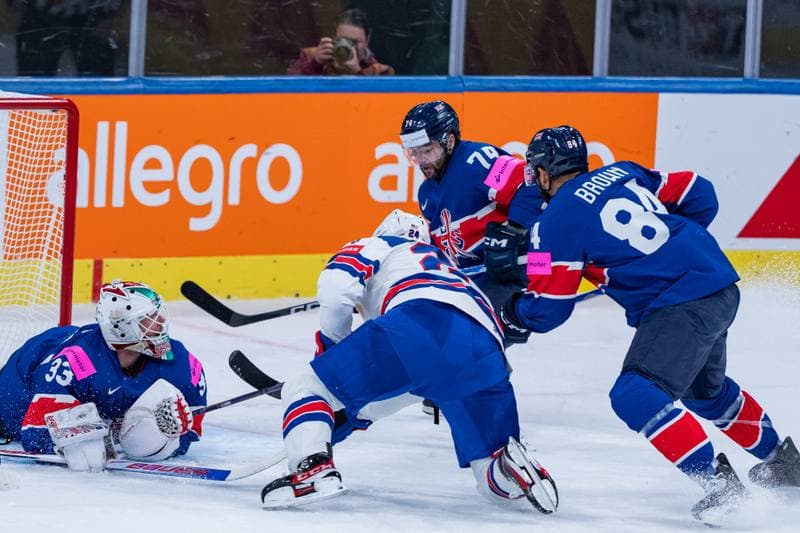 Ice Hockey. IIHF Ice Hockey World Championship. Great Britain - United States. 17.05.2026