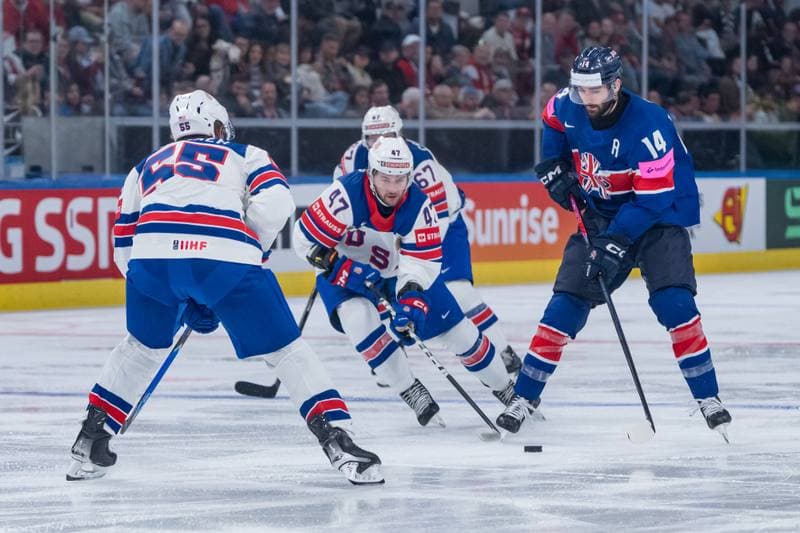 Ice Hockey. IIHF Ice Hockey World Championship. Great Britain - United States. 17.05.2026