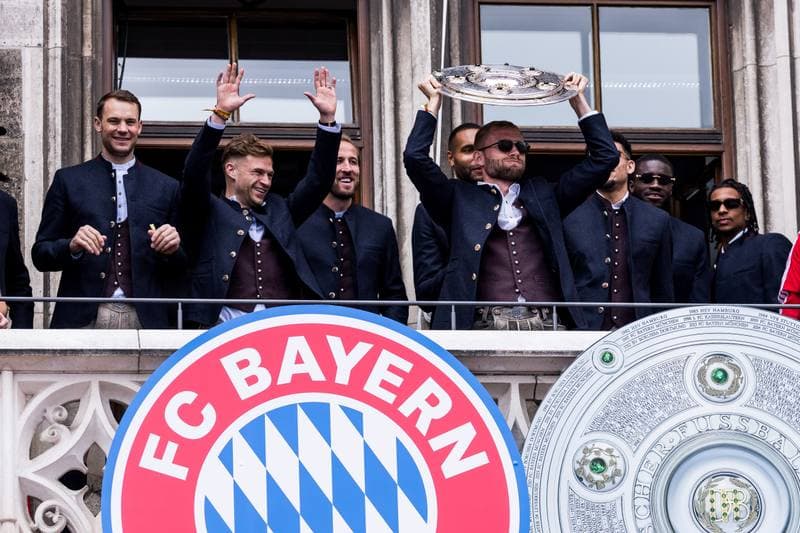 Football. Bayern Munich. Meisterfeier. 17.05.2026