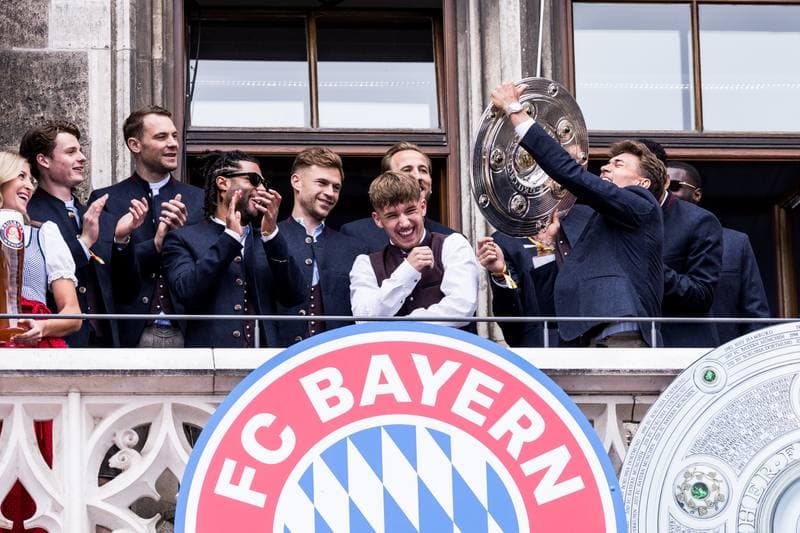 Football. Bayern Munich. Meisterfeier. 17.05.2026